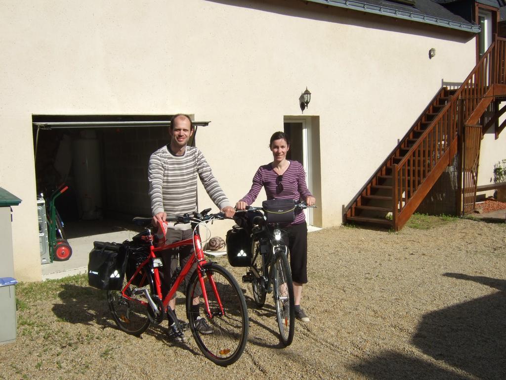 Bed and Breakfast Les Escargots Vauchrétien Exterior foto