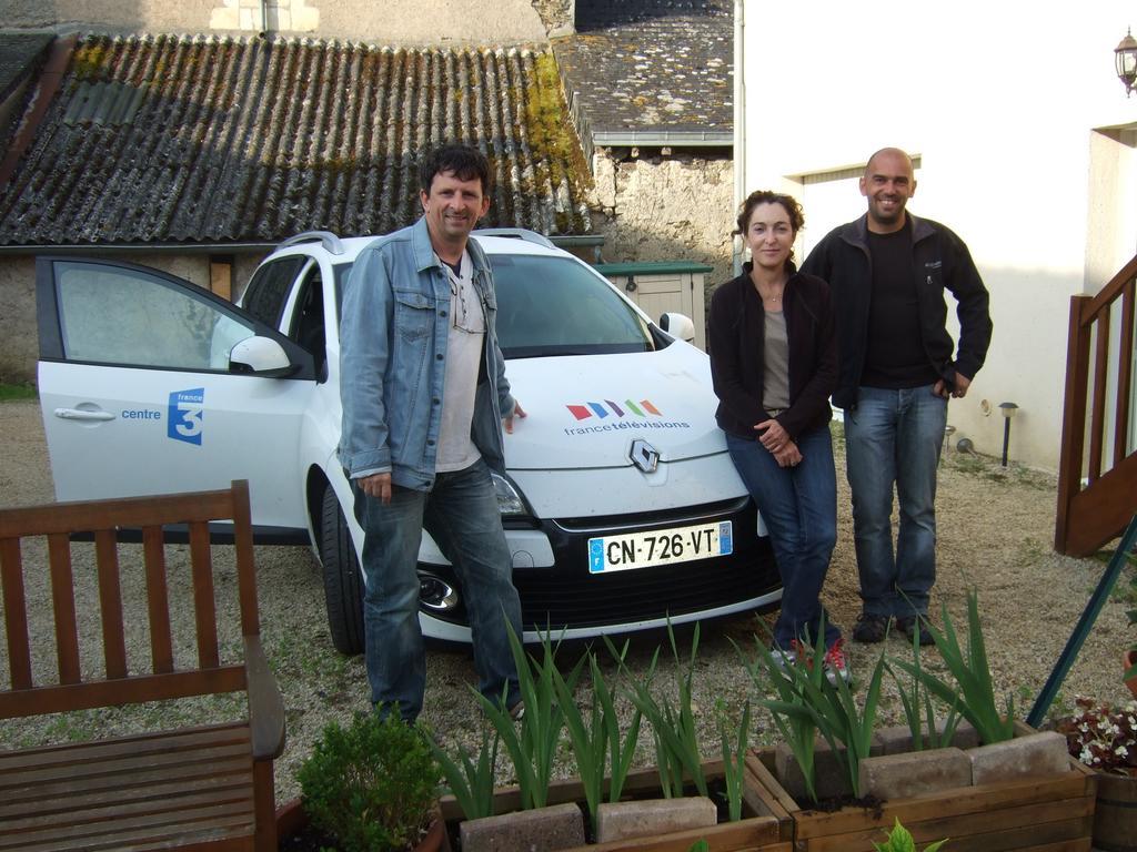 Bed and Breakfast Les Escargots Vauchrétien Exterior foto