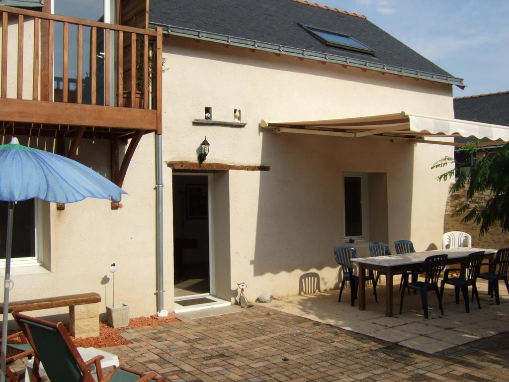 Bed and Breakfast Les Escargots Vauchrétien Exterior foto